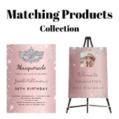 Sweet 16 blush pink save the date card