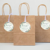 Birthday 50 eucalyptus greenery modern script bedankkaart