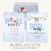 Schattigee zomerpatroon strandballen cadeaupapier