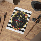 Zwart, Wit en Goud 21 e Uitnodiging