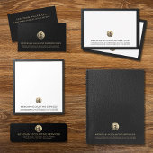 Geavanceerd boekhoudkundig Logo Notitieblok