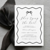 Het binden van de knoop Vrijgezellenfeest Raad hoe Poster