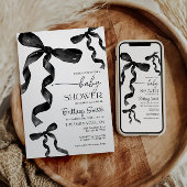 Black Bow Luier Raffle Kaart