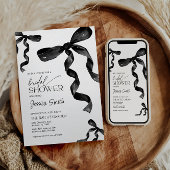 Zwarte Boog Bruidsfeest Cadeaulabel