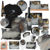 Zwart Grijs Kerst Ornamenten met Garlands Stropdas