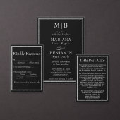 Modern minimalistisch zwart kartonnen onderzetters (Personaliseer de collectie van deze zelfstandige maker.)