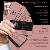 Promotionele Haird Stylist Tools Patroon Roze Zwar Planner
