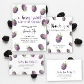 Blackberry - baby shower raden hoeveel snoepjes informatiekaartje