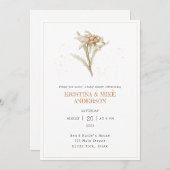 Bloom en Grow Edelweiss Baby shower Kaart