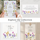 Wilde bloem Zeg geen Baby-spelcode Poster