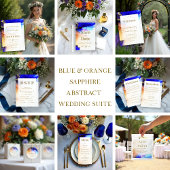 Moderne Monogram Wit Gouden Bruiloft Ronde Sticker