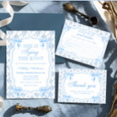 Ze is Tying the Knot Bow Vrijgezellenfeest Welkom Poster