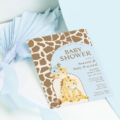 Jongen Giraffe Baby shower Favor Box Bedankdoosjes