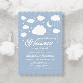 Blauwe Hemel stuurt baby shower Servet