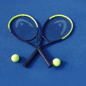 Blauwe Rackets en Ballen Verjaardag Tennis Party Servet