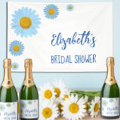 Blauwe Madeliefjes Bloemige Bruids Shower Shot Glas