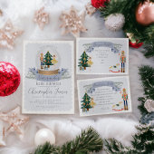 Notenkraker Kerst baby shower Hot Cacao Bar Poster