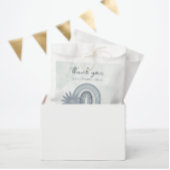 Blue Boho Baby shower Girl Boek Verzoek Informatiekaartje