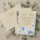 Wildflower Wedding Menu (Personaliseer deze collectie van deze onafhankelijke maker. Test)