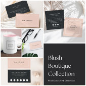 chique houtskool | boetiek vierkante sticker