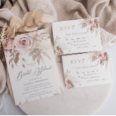 Schijnbaar Roos met blush Vrijgezellenfeest Kaart