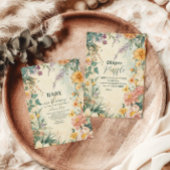 Blush Bloemen Baby in Bloom Baby shower Servet