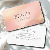 Blush Gold Glow Gradient Salon Gift Certificate