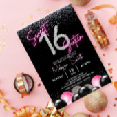 Blush Pink Diamonds Sweet 16 Zestien Dank u Ronde Sticker