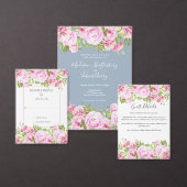 Roos Garden Uw bericht Kaart (Personaliseer de collectie van deze zelfstandige maker.)