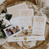 Boarding Pass Cosmic Wedding Destination Kaart