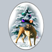 Boerboel kerst cadeaupapier
