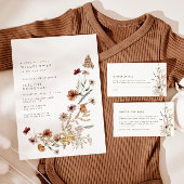 Wildflower Boho Floral Return Address Labels