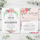 BOHEMIAN BLOEMEN bruids douche uitnodiging (Personaliseer de collectie van deze zelfstandige maker.)