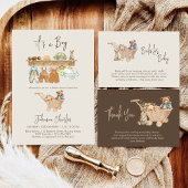 Raad eens hoeveel Boho Nursery Baby shower Game Informatiekaartje