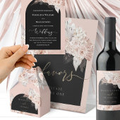 Boho bloetjes bruiloft Guest Book Notitieboek