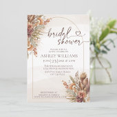 Boho Pampas Grass Recept Kaarten teken Poster