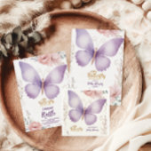 Boho Butterfly Baby shower Servet