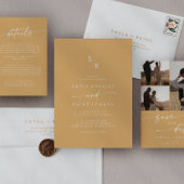 Boho chique gele goudsbloem geluk in liefde gunst ronde sticker