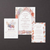 Vrijgezellenfeest van Brunch en Bubble Beach Seash Vellum Uitnodigingen (Personaliseer de collectie van deze zelfstandige maker.)