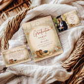 Boho Cowgirl Graduation Party Kaart