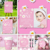 Wild One Daisy Birthday – Girl’s First Birthday Cadeaulabel