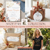 Boho Herfstbladeren Retouradres Labels Set