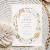 Boho Genderneutraal Babykleding Douche Kartonnen Onderzetters