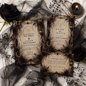 Boho Goth Huwelijk Kaart