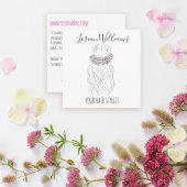 Boho haar bruiloft kapper bloemenromantiek t-shirt