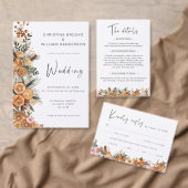 Boho Winter Vakantie Bruiloft Tafelnummer Reclamebord Met Voetstuk (Personaliseer de collectie van deze zelfstandige maker.)