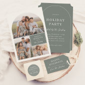 Boho Modern 4 foto collage boog kerstbudget