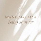Boho Diaper Raffle Card | Baby shower Pampas Grass Informatiekaartje