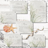 Boho Pampas Grass Minimale Moderne Response Kaart
