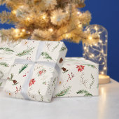 Boerderij Kerst Winter Poinsettia Rustiek Grote Klok (Personaliseer de collectie van deze zelfstandige maker.)